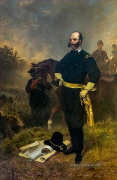 General Ambrose Burnside bei Antietam Emanuel Leutze Ölgemälde